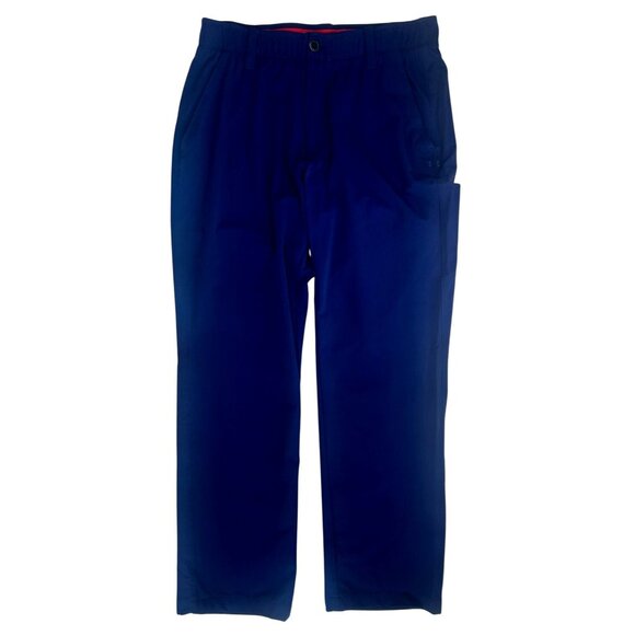 Under Armour Mens Navy Blue Casual Wear 32x32 Golf Pants - Picture 1 of 6